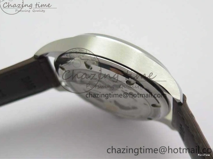 MIROTIME 0413 Original Portuguese IW358304 ZF 1:1 Best Edition SS White Dial RG Markers on Leather Strap A 7077